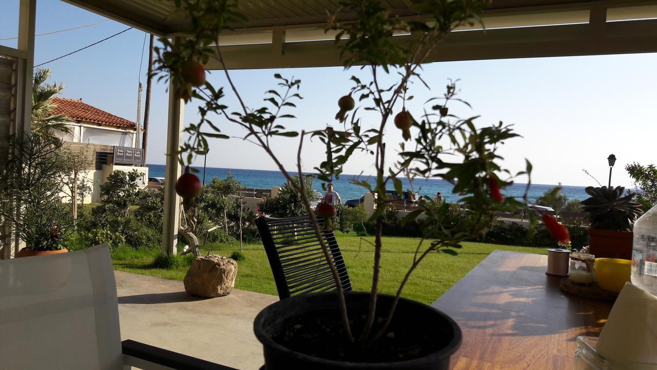 Rodia Beach Suites Kokkinos Pirgos Bagian luar foto